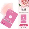 Timifly Hojas Absorbentes de Aceite Facial Puro Inglés 100 Piezas para Control de Aceite, Fijación de Maquillaje Facial para Estudiantes, Caja Portátil con Fragancia