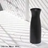 Vaso Minimalista Nórdico Criativo de Cerâmica Preta para Flores Secas Decoração de Arranjo de Flores para Mesa de Casa Sala de Estar Recipiente Hidropônico para Flores