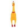 Brinquedos de vinil para cães Screaming Chicken Auto-alívio e brinquedos para molares resistentes a mordidas Não pode morder Suprimentos ruins para cães Screaming Chicken