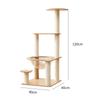 Rascador Vertical para Gatos Suministros para Mascotas Rascador Vertical para Gatos Rascador de Múltiples Capas Cápsula Espacial Nido para Gatos Rascador para Gatos Resistente a los Arañazos y que No Suelta Pelo