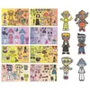 Shanhaijing Caja de Ritmos Combinación Sprunki Lindo Dibujo Animado Niños Diversión Disfraz Juguetes Educativos Hechos a Mano Bricolaje