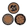 Porta-copos Estilo Medieval Europeu Retro Ins Simples Tapete Isolante Tapete de Mesa de Jantar Tapete para Pratos Porta-copos Antiderrapante Anti-Escaldante Impressão