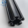 Peças de Extrusão de ABS Tubo Flor de Ameixa Preto Fosco Perfil ABS Coluna de Toldo Elétrico para RV