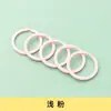 Llavero colorido pintado de 30 mm, aro de hierro color caramelo, accesorio para llavero, aro redondo, material para joyería DIY