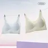 Chaleco Deportivo Ligero, Transpirable, Talla Grande para Estudiantes con Copas Fijas Sin Costuras, Adecuado para las Tres Etapas de Crecimiento de Niñas Jóvenes, Ropa Interior 056