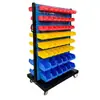 Estante para Tornillos de una o dos caras Engrosado Estante de Clasificación para Taller Organizador de Herramientas Móvil para Taller Caja de Piezas Carrito Fabricante