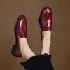 2025 Nuevos Zapatos Lefu para Mujer Zapatos Planos Vintage Piel Suave talla extra Zapatos para Mujer 41 Suela Suave 43 Estilo Británico Zapatos Pequeños de Piel