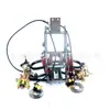 Kit de marco de cabeza de ATV pequeño de cuatro ruedas casero, juego completo de accesorios, brazo basculante de suspensión delantera modificado, disco de freno de brida de cuatro agujeros