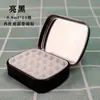 Mini Paleta Caja de Lata Pintura de Acuarela Esmalte de Uñas Gel Caja Dispensadora Portátil para Exteriores Tapa abatible Caja Metálica para Caramelos