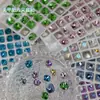 Pedras de Strass Cristal K9 para Nail Art, Populares nas Redes Sociais, Itens Mais Vendidos, Pedras de Strass Empilháveis, Unhas Usáveis com Fundo Pontiagudo, Pedras de Strass para Unhas Super Brilhantes