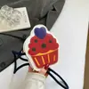 Bolsa Cruzada Mini Linda de Hombro Único Cartoon Colorida Personalizada Bloques de Color 2026 Nueva Tendencia Ins para Niñas