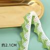 Nuevo encaje de hilo de algodón hueco para dientes de perro, accesorios, descuento de fábrica en stock, decoración de ropa interior Hanfu