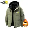 Moda de Invierno Nueva Cómoda Versátil Chaqueta de Algodón con Capucha para Hombre Tendencia Gruesa Resistente al Frío Abrigo de Algodón Opciones Multicolores Superior