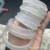 Pulseiras de Jade Atacado na Cor Verde-Óleo Transparente Gelo da Loja de Ouro, Pulseiras de Calcedônia Água Clara Estilo Feminino