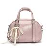 Bolso de Mano Redondo Pequeño de Textura a la Moda Estilo Coreano 2025 Verano Nuevo Nicho Casual Cadena Hombro Axila