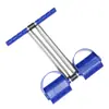 Treinador de resistência pedal para mulheres, equipamento de fitness auxiliar multifuncional para uso doméstico para abdominais e exercícios de braço, corda de resistência com pedal para os pés com mola