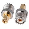 Conector Coaxial JXRF SMA para UHF PL259 SO239 Adaptador de Antena de Interfone Adaptador RF