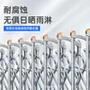 Puertas Retráctiles Eléctricas Personalizadas para Escuelas y Fábricas, Puertas Correderas Automáticas de Acero Inoxidable, Portones Retráctiles Automáticos