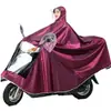 Impermeable para bicicletas eléctricas y motocicletas, extragrande y grueso, con protección para cara y pies, apto para un o dos pasajeros, hombres y mujeres, para andar en scooters eléctricos con lluvia intensa