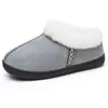 Sapatos de Algodão Transfronteiriços Novos Sapatos Femininos Tendência de Moda Botins Femininos Forrados com Lã e Espessos Botas de Neve Quentes Botas de Algodão Femininas Atacado