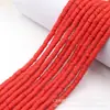 Cuentas de Arcilla Blanda 6 mm Rodajas de Arcilla Blanda Tira de Color Único Espaciadores Componentes Semi-acabados de Arcilla Blanda Cuentas Sueltas Materiales para Joyería DIY
