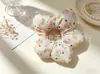 Laços de cabelo de flor estilo coreano fofos para crianças, scrunchies, suprimento para loja de acessórios, direto da fábrica
