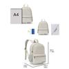 Nueva Mochila Escolar para Estudiantes de Primaria Grado 1-3-6 Ligera Gran Capacidad Mochila Infantil Casual para Estudiantes