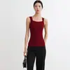 Venta Directa de Fábrica Ropa de Belleza con Almohadilla en el Pecho Copa Fija Chaleco Térmico Ropa Interior Femenina Sin Costuras Extra Grande Elástico Capa Base