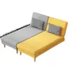 Balcón apartamento pequeño sala de estar dormitorio tumbona sillón reclinable perezoso sofá cama alquiler sofá cama pequeño cama de doble uso plegable