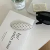 Pinza para el Cabello de Tela con Puntos Estilo Coreano, Pinza Versátil para Flequillo de Uso Diario, Pasador Nuevo con Acabado de Alta Gama, Elegante Pinza de Pato