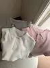 "Camisa Polo Jacinto" 100 Hilos de Color Algodón Súper Suave Chaqueta de Punto con Temperamento para Mujer