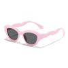 Lluvia Niños Nuevo Estilo Personalidad Onda Pierna Gafas de Sol de Moda Versión Coreana Color Dopamina Gafas Parasol para Exteriores