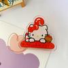 Clip de Acrílico Dibujo Animado Japonés Sanrio Perro Yugui Clip Adhesivo Papelería Acabado Clip de Cola de Milano Clip de PP Clip de Tope