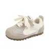 Tênis Esportivo Infantil Estilo Coreano, Novos Modelos Primavera e Verão, Tênis de Treino para Meninas, Tênis Casual Respirável de Malha para Meninos, Sapatos de Bebê