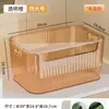 Caja de Almacenamiento de Escritorio Cosméticos Cuidado de la Piel Snacks Mesa de Centro Acabado Marco de Almacenamiento Rectangular Caja de Acrílico Transparente