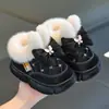 Nuevo Modelo 2026 Zapatos de Algodón para Niñas, Antideslizantes Resistentes al Desgaste para Interiores y Exteriores, Botas de Algodón Engrosadas con Suela Gruesa de EVA y Forro de Felpa
