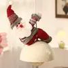 Decoraciones Navideñas Diseño de Escena Hebilla de Cortina Creativa Lámparas Habitación Papá Noel Decoración de Atmósfera Accesorios