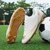Venta de liquidación: Zapatos de fútbol para adultos con tacos largos para hombres y mujeres, tacos de entrenamiento profesionales, zapatillas deportivas de caña baja para jóvenes