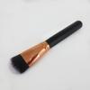 Brocha grande con forma de lengua negra para base de maquillaje, paquete individual, brocha grande para micrófono, herramientas de belleza, maquillaje, belleza