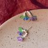 Brincos de lírio estilo celebridade Silver Needle New Mori brincos de pérolas de alta qualidade Super brincos de fada para mulheres