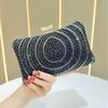 Nuevo Bolso de Noche de Pedrería de Lujo Ligero, Moderno y Versátil, Clutch de Celebridad de Alta Gama, Bolso de Noche de Temperamento de Lujo para Damas