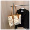 Tote Bag Mulheres Grande Capacidade Shoulder Bag High-end Large Bag 2024 Nova Moda Nicho Graffiti Class Classes