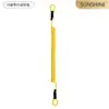 Cuerda Anti-Pérdida de Acero Trenzado de 7 Hilos al por Mayor para Pinzas de Pesca, Tijeras, Herramientas, Cuerda de Resorte Creativa para Llaves, en Stock