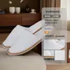 Chinelos Descartáveis de Hotel Linho Espessado Fundo Antiderrapante Pousada Salão de Beleza Quarto de Hóspede Casa Fabricante Atacado