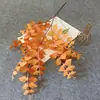 Floristería de Simulación de Boda Naranja Material de Flores Naranja Naranja Tema Arreglo de Lugar de Boda Hotel Arreglo de Flores de Plástico