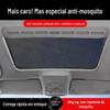 Teto solar de carro rede anti-mosquitos teto solar magnético tela anti-mosquitos tela para teto solar panorâmico de SUV protetor solar