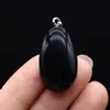 Pingente Irregular de Pedra Natural Exquisito Cristal Rosa Pedra Olho de Tigre Acessórios para Joias de Colar DIY Pingente