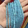 2*4mm Ángulo Recto Azul Marino Corte Recto Ágata Piedra Natural Cuentas Planas Cuentas Espaciadoras Cuentas Sueltas Productos Semi-terminados Accesorios para Joyería DIY