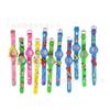 Relógio Infantil Fofo Padrão Unicórnio Pulseira de Contas Cerâmicas Quartzo Pirulito Relógio para Meninos e Meninas Exquisito