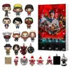 2026 Venta Caliente Transfronteriza Nuevos Productos Serie Múltiple Calendario de Cuenta Regresiva Caja Sorpresa Colgante Plano Decorativo de Acrílico Regalo